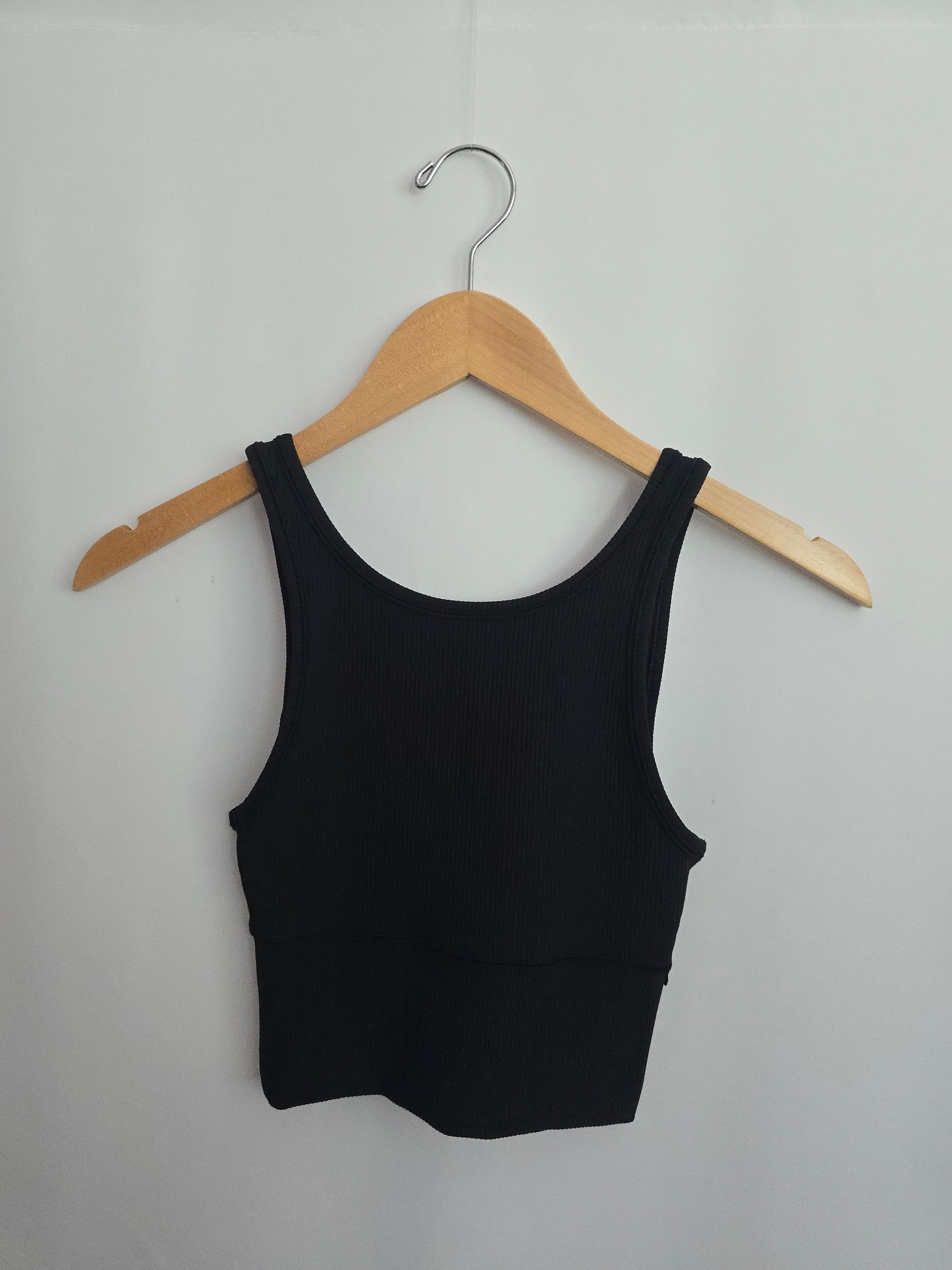 Lululemon Black Ribbed Reversible Align Bra • Small 2