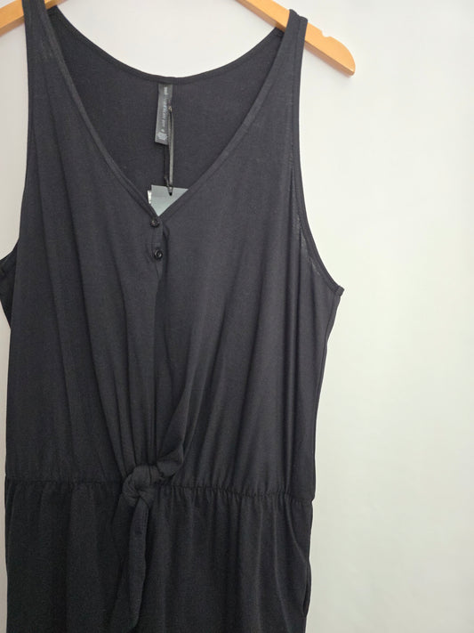 NEW Smash & Tess x Hilary Duff Black Shortie Lauren Romper • X-Large