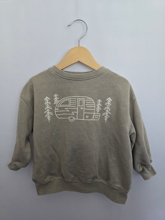 Rylee + Cru Camping Adventure Crewneck • 2-3 years