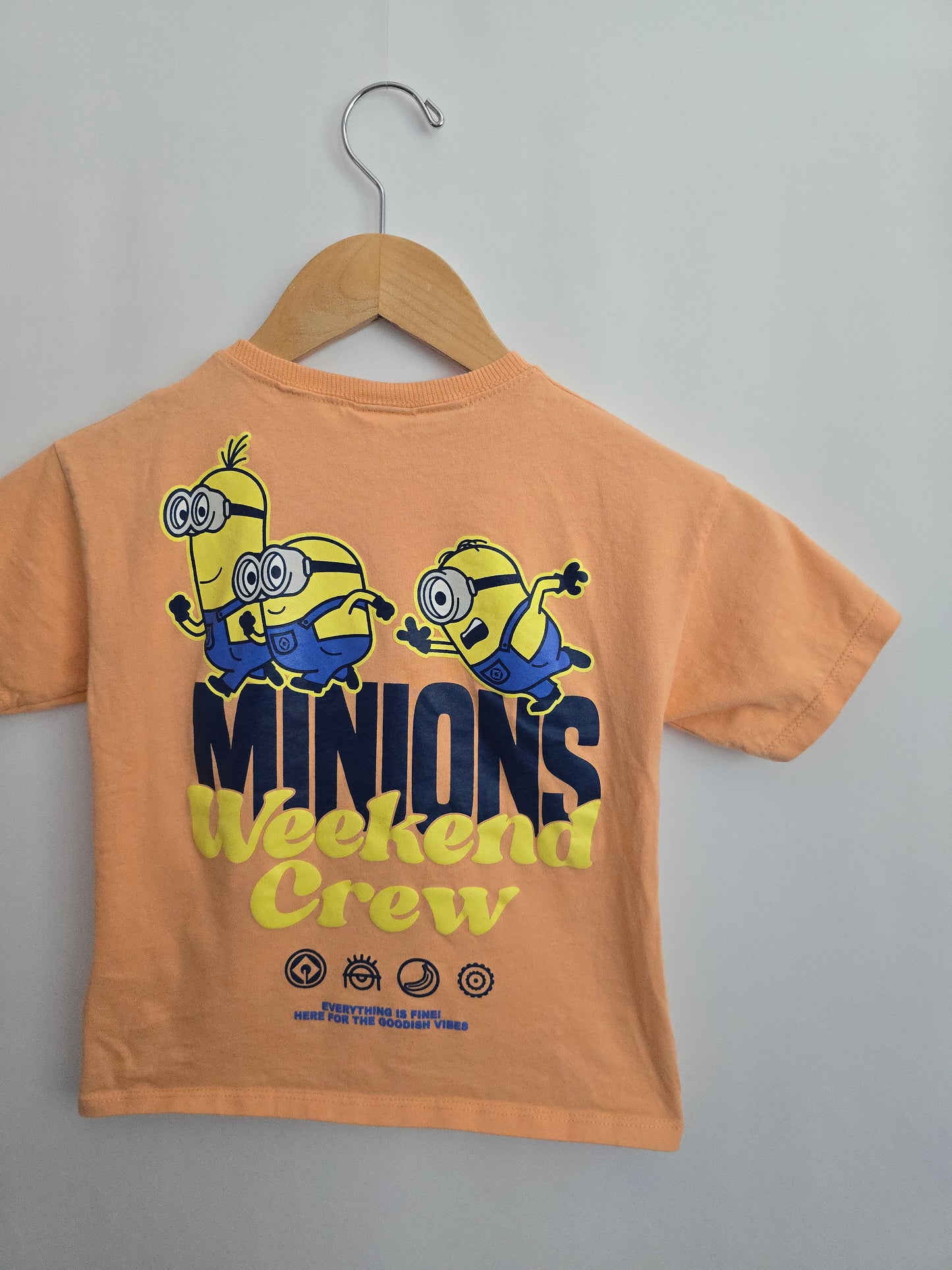 Zara Minions Weekend Crew Tee • 5 years