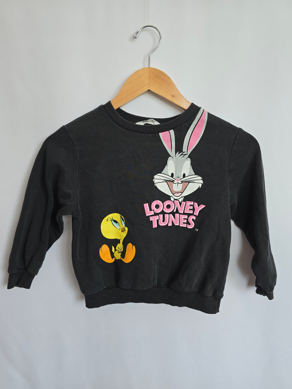 H&M Looneytunes Crewneck • 4-6 years