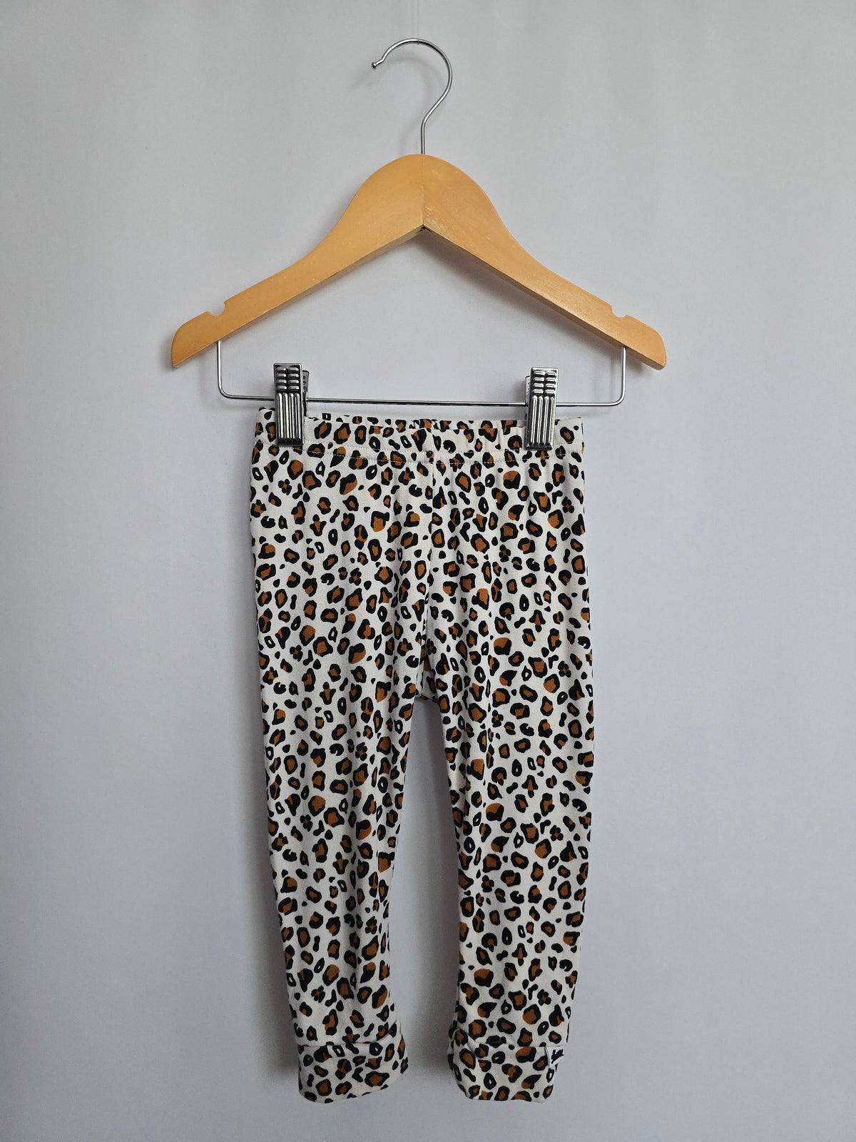 PLAY Little & Lively Leopard Leggings • 9-12 months