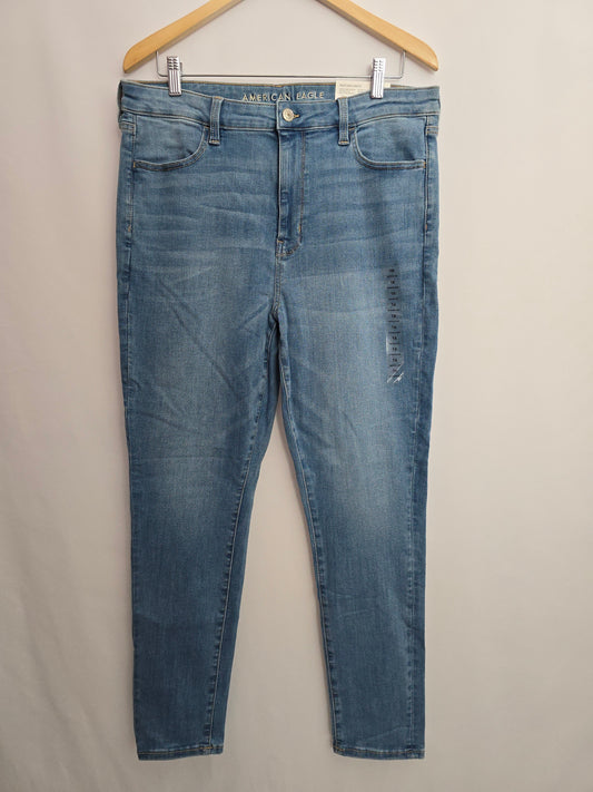 NEW American Eagle Super High Rise Jegging • XX-Large 16