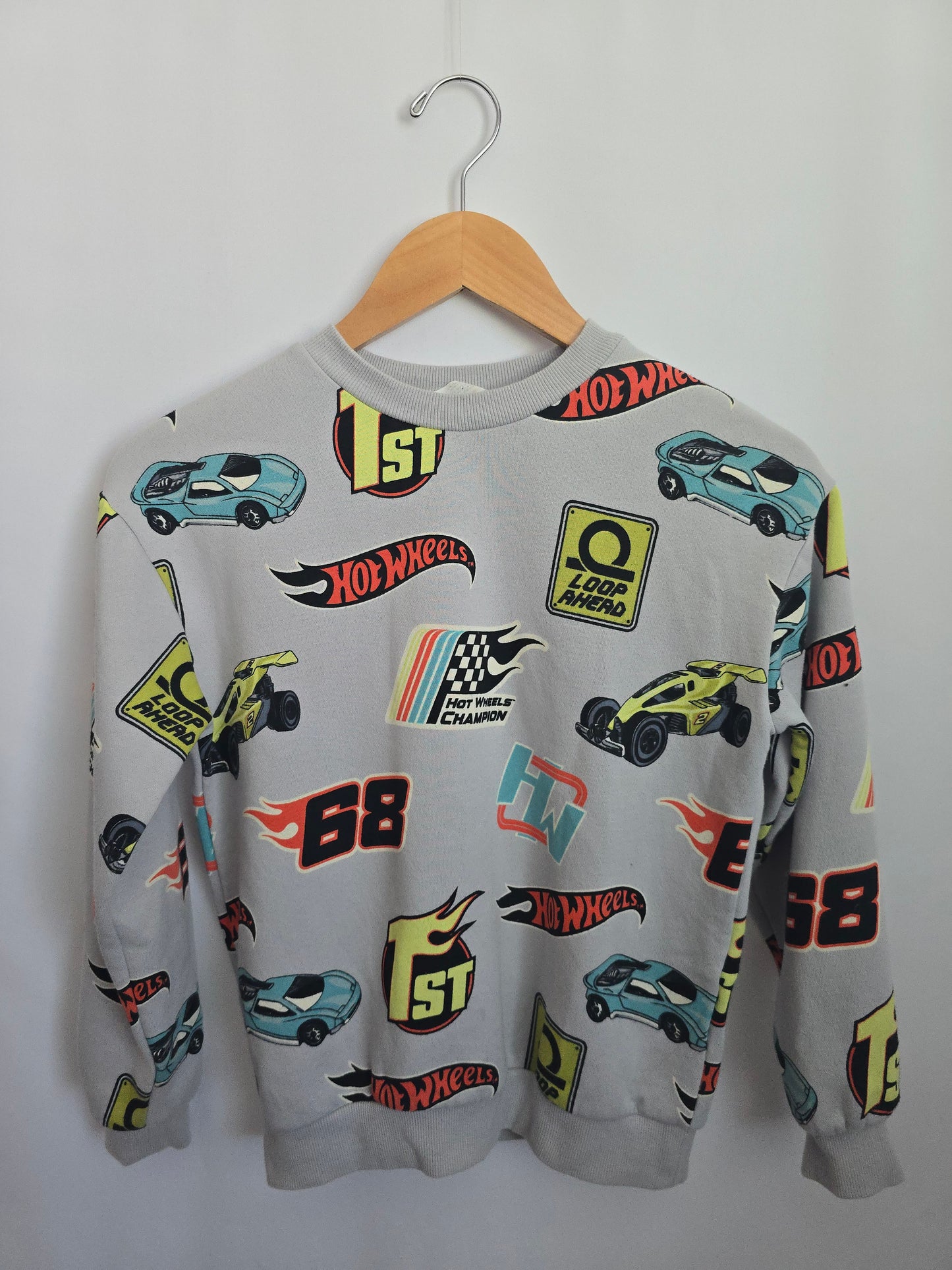 H&M Hot Wheels Crewneck • 8-10 years