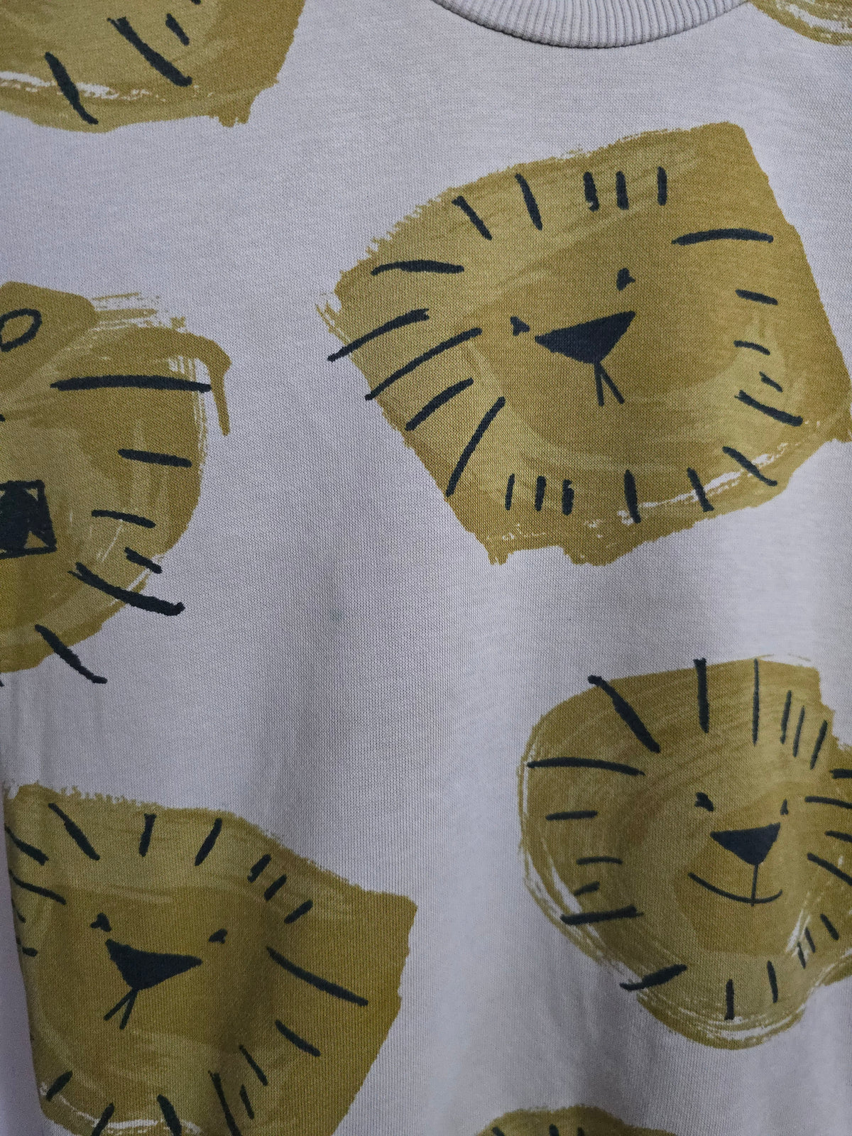 PLAY H&M Lion Face Crewneck • 4-6 years