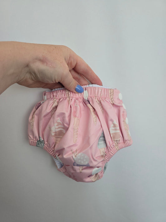 Honeysuckle Ice Creams Swim Diaper • 6-12 months