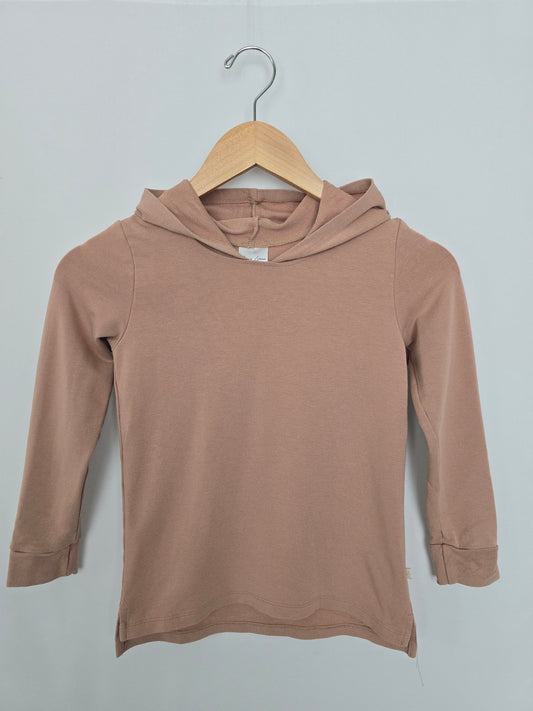 Jax & Lennon Fawn Terry Hoodie • 5-6 years
