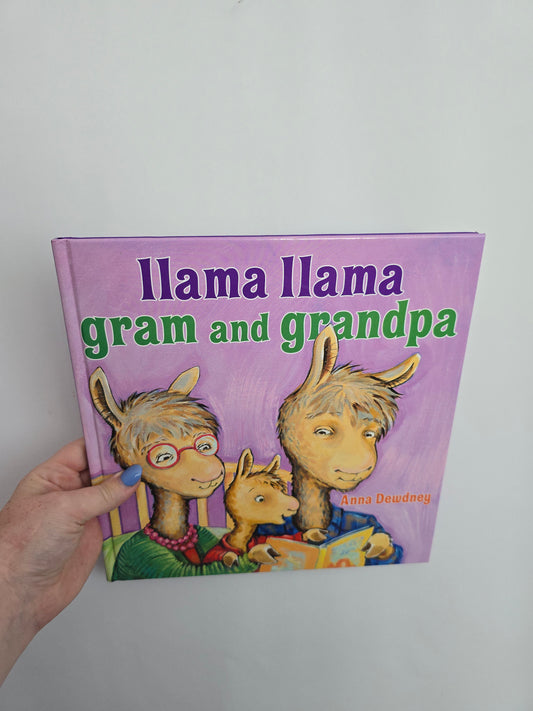 Llama Llama Gram & Grandpa • Hardcover Book