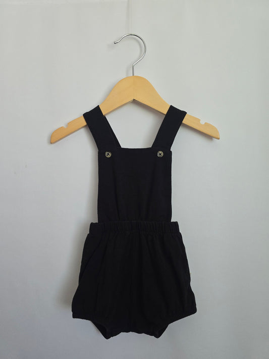 Jax & Lennon Black Suspender Bloomers • 6-12 months