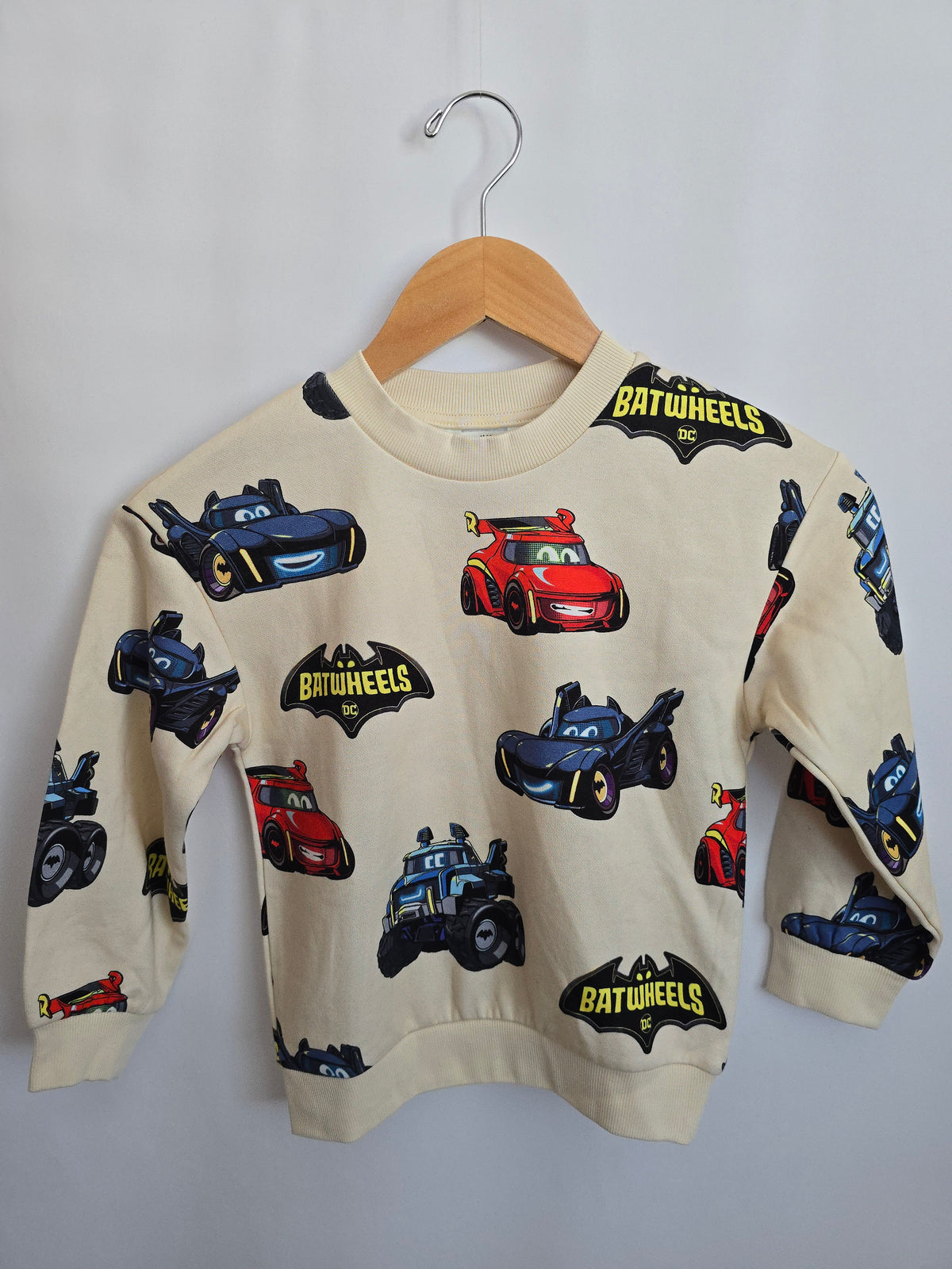 H&M Batwheels Crewneck • 4-6 years