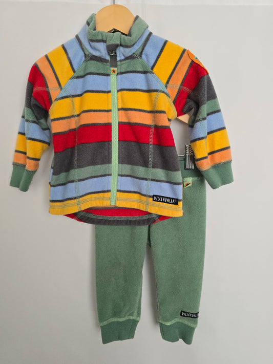 Villar Valla Fleece Baselayer Set • 6-12 months