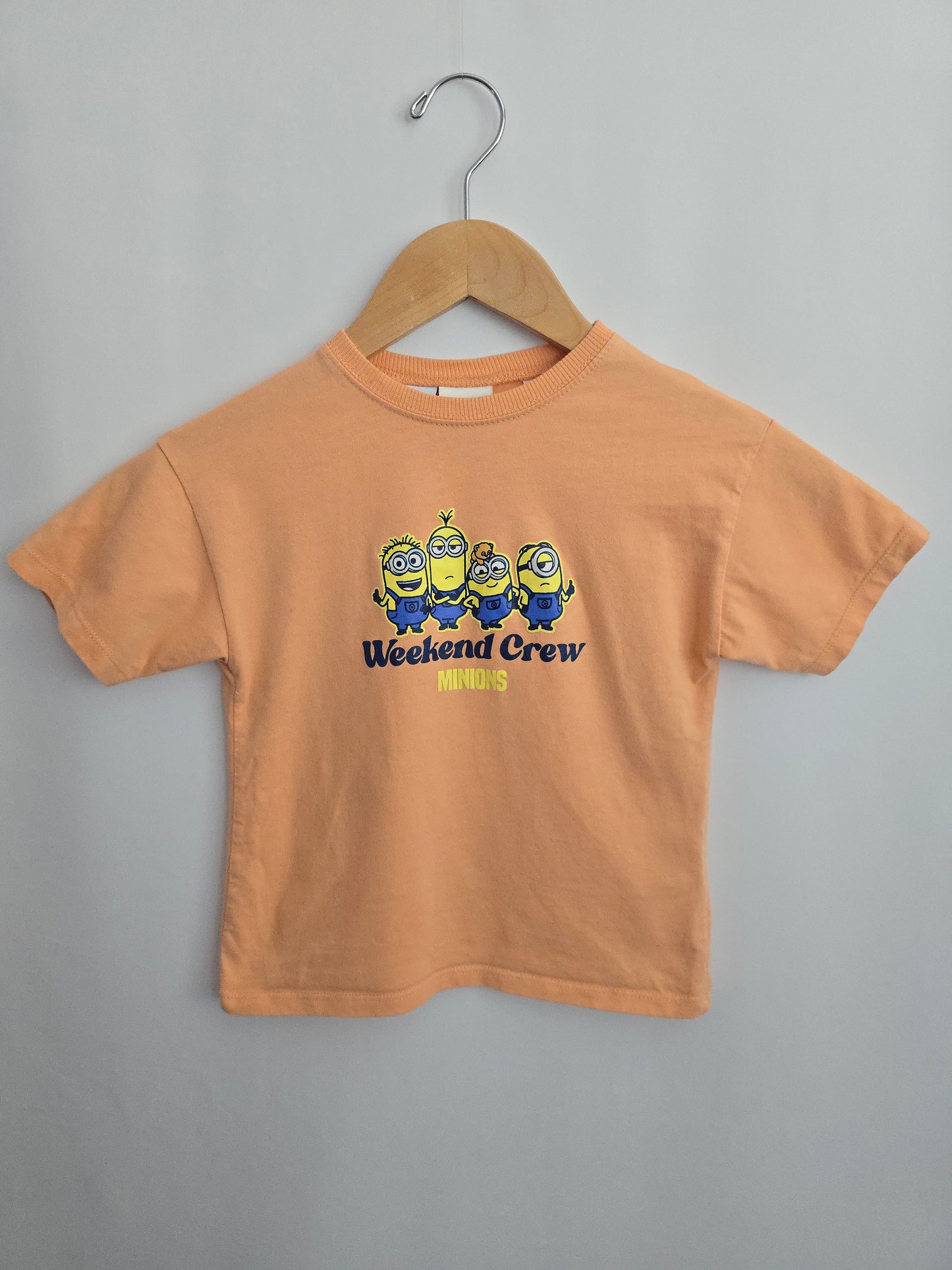 Zara Minions Weekend Crew Tee • 5 years
