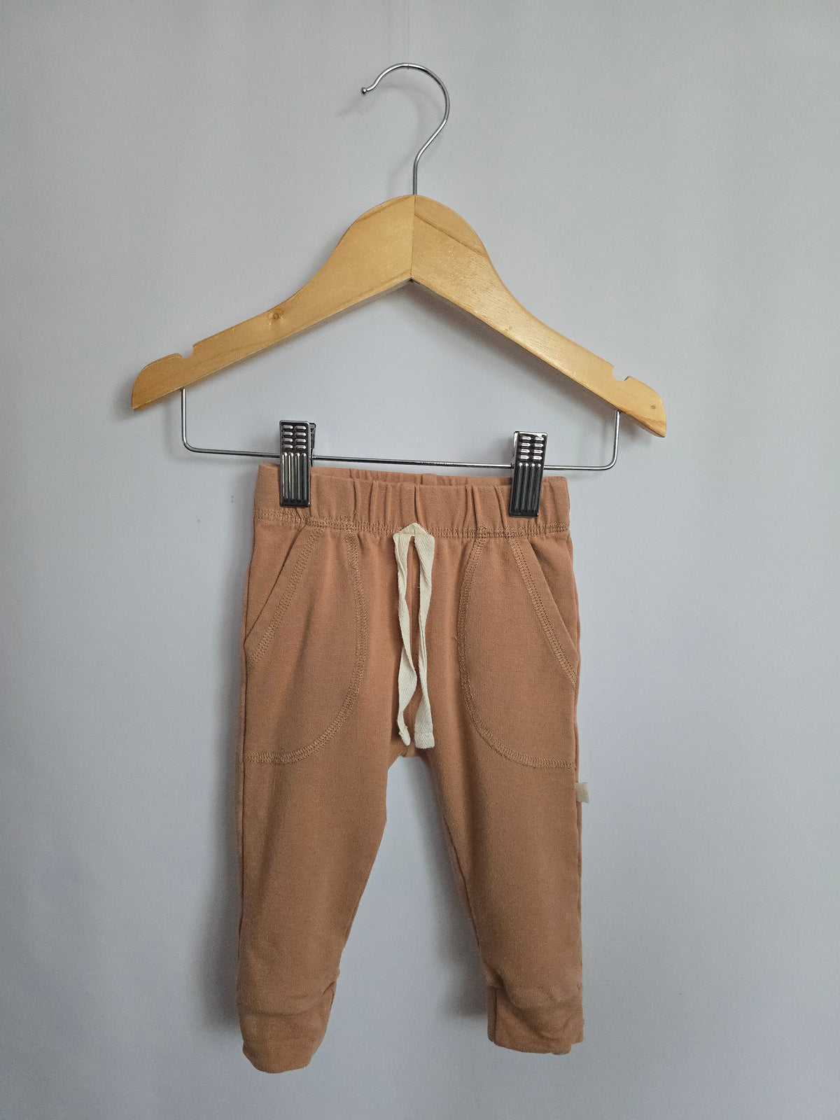 Jax & Lennon Raw Umber Lounge Pants • 0-6 months
