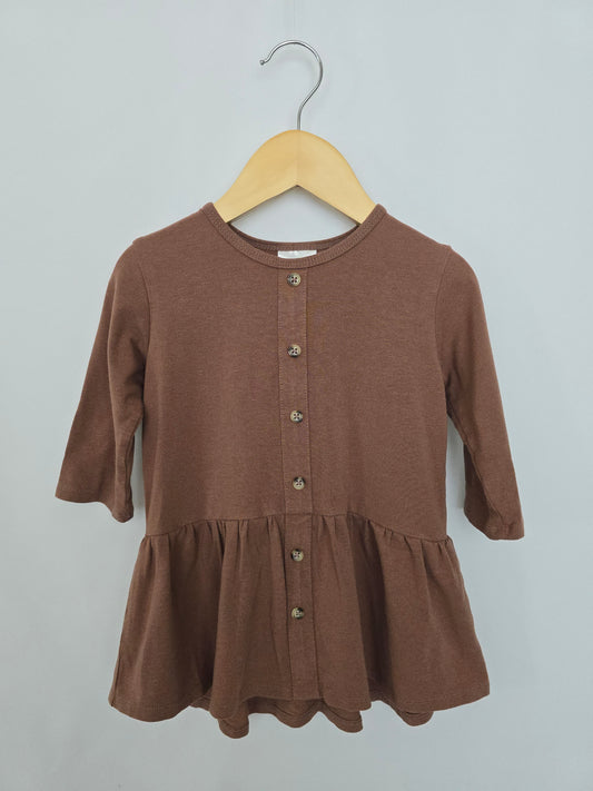 Jax & Lennon Cameo Peplum Top • 2-3 years