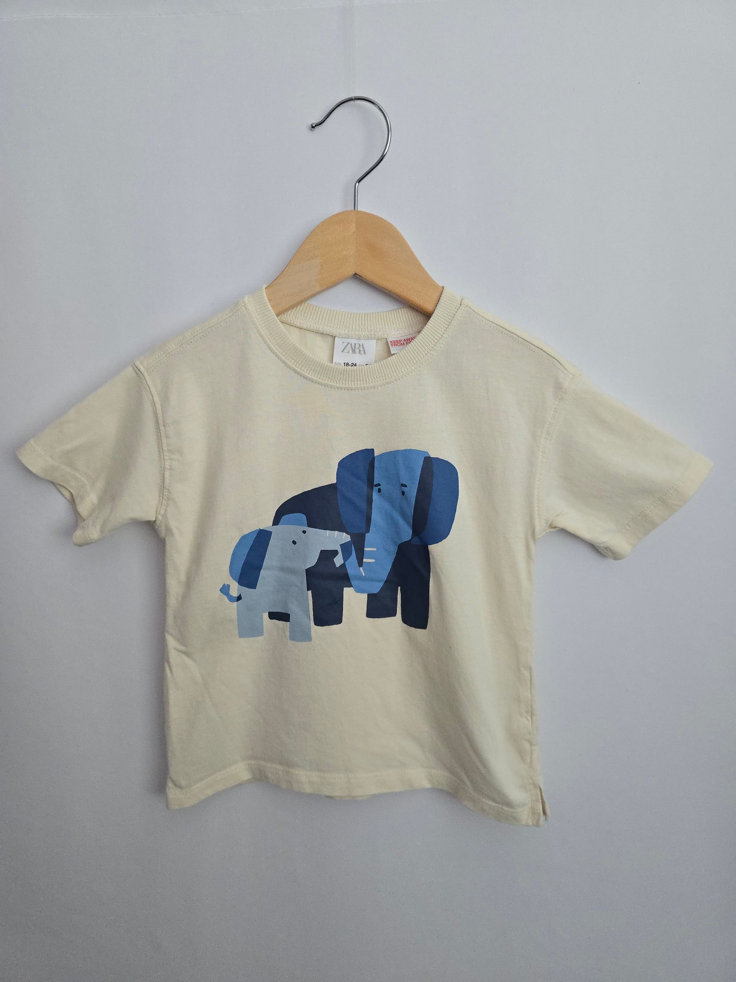 Zara Elephant Tee • 18-24 months