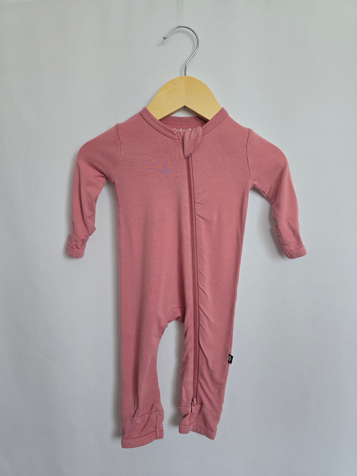 Kyte Apple Blossom Zip Romper • Newborn