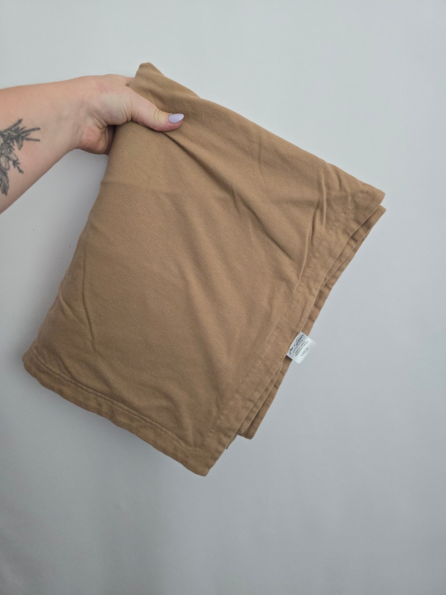 Jax & Lennon Oak Terry Double Layer Blanket • Large 50x60