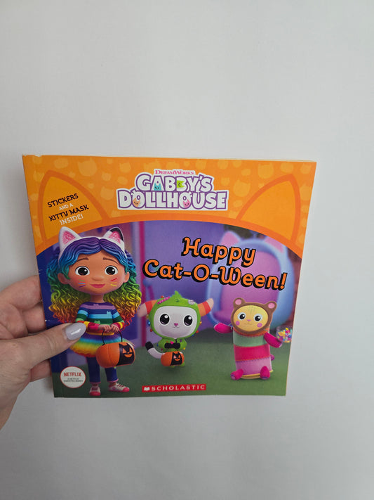 Gabby's Dollhouse Happy Cat-o-ween! • Softcover Book