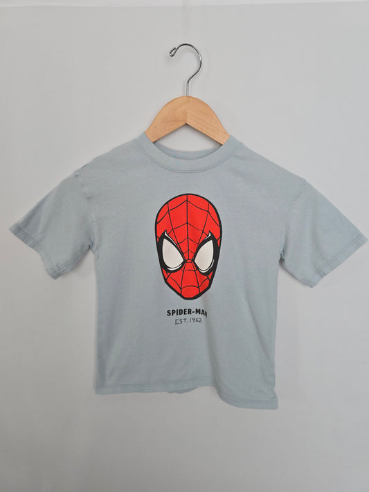 H&M Spiderman Graphic Tee • 4-6 years