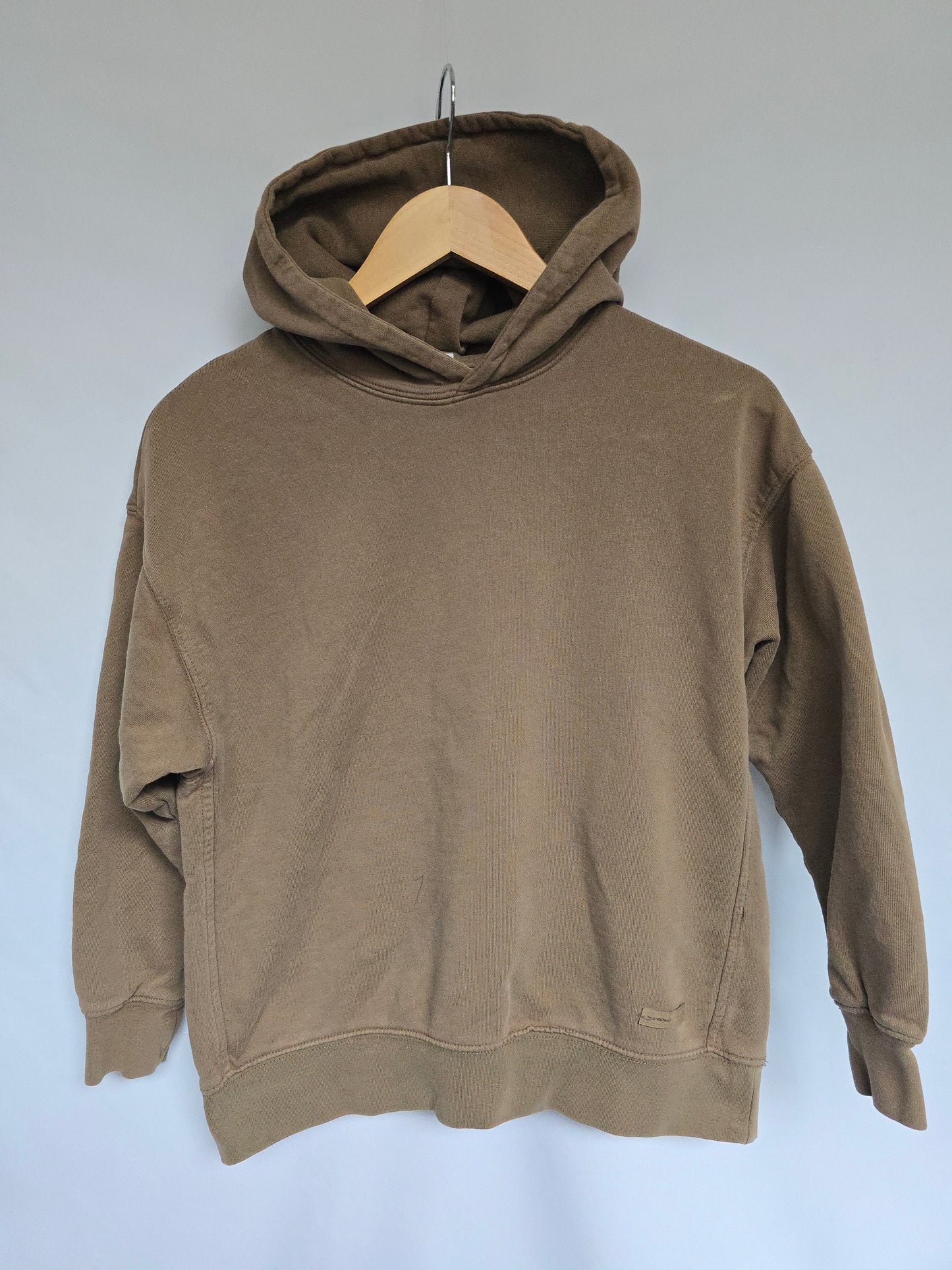 Zara Brown Hoodie *stain* • 9-10 years