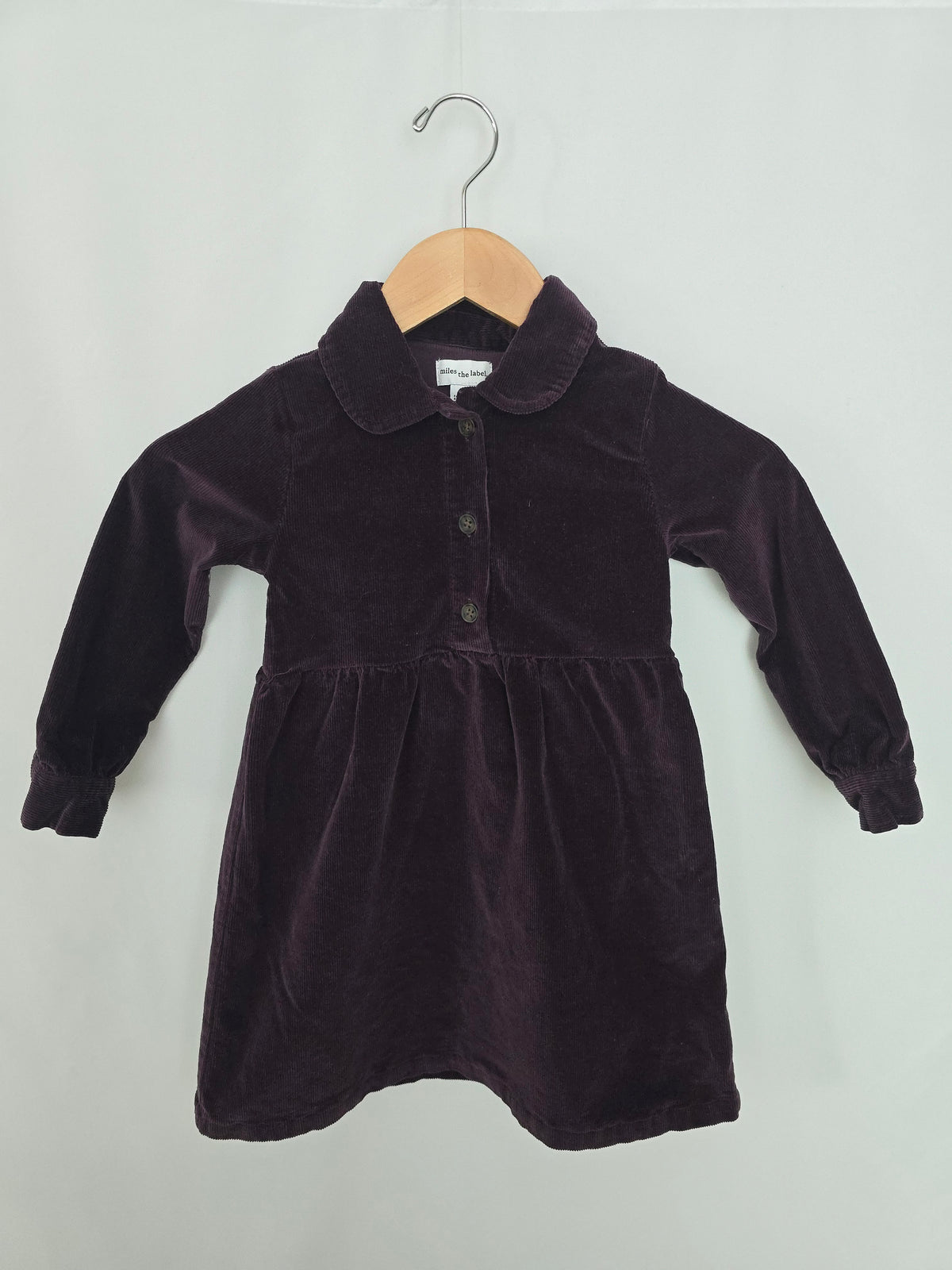 Miles The Label Plum Cord Dress • 5 years