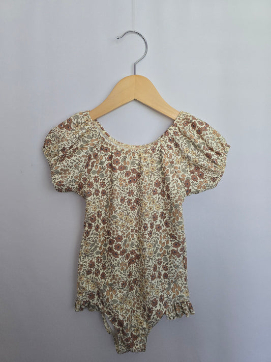Quincy Mae Floral Swimsuit • 4-5 years