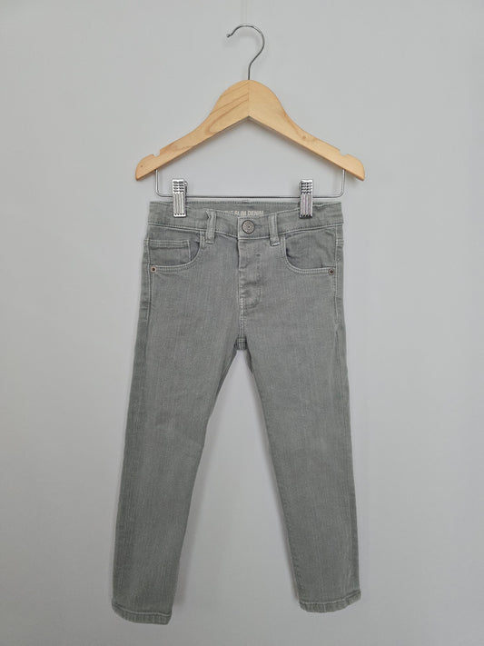 Zara Sage Slim Fit Jeans • 3-4 years
