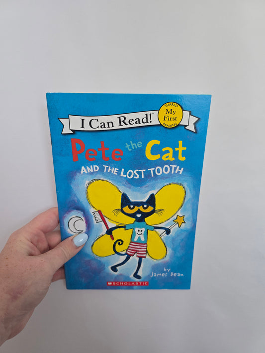 Pete The Cat & The Lost Tooth • Softcover Book