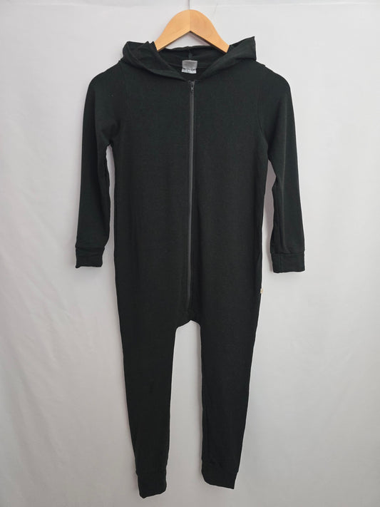 Jax & Lennon Forest Hooded Zip Romper • Youth Medium 8-9 years
