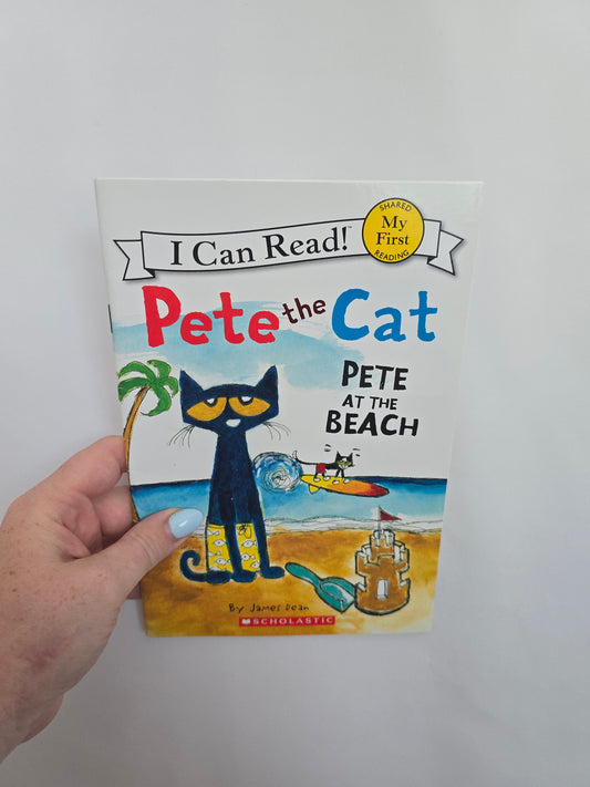 Pete The Cat - Pete At The Beach • Softcover Book