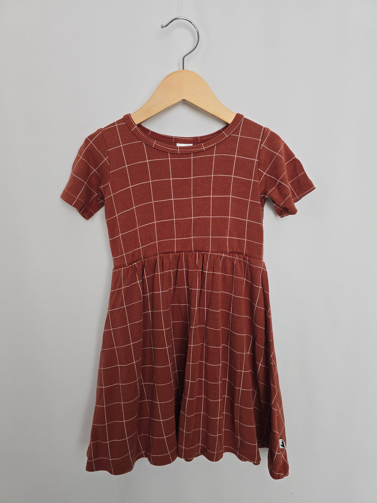 Little & Lively Brick Twirl Dress • 3-4 years