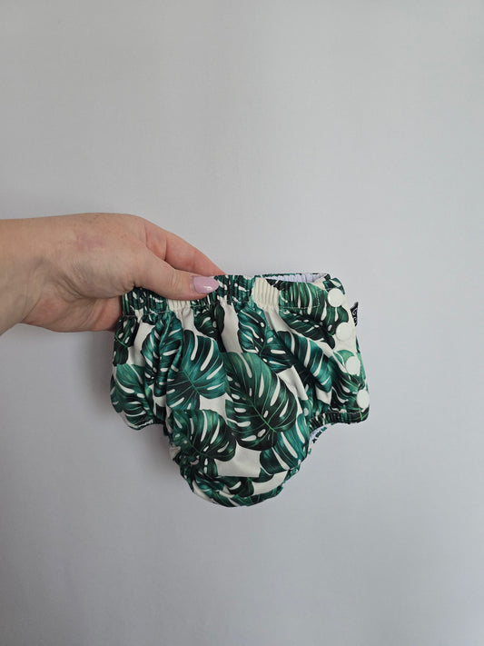 Honeysuckle Swim Diaper Monstera • 6-12 months