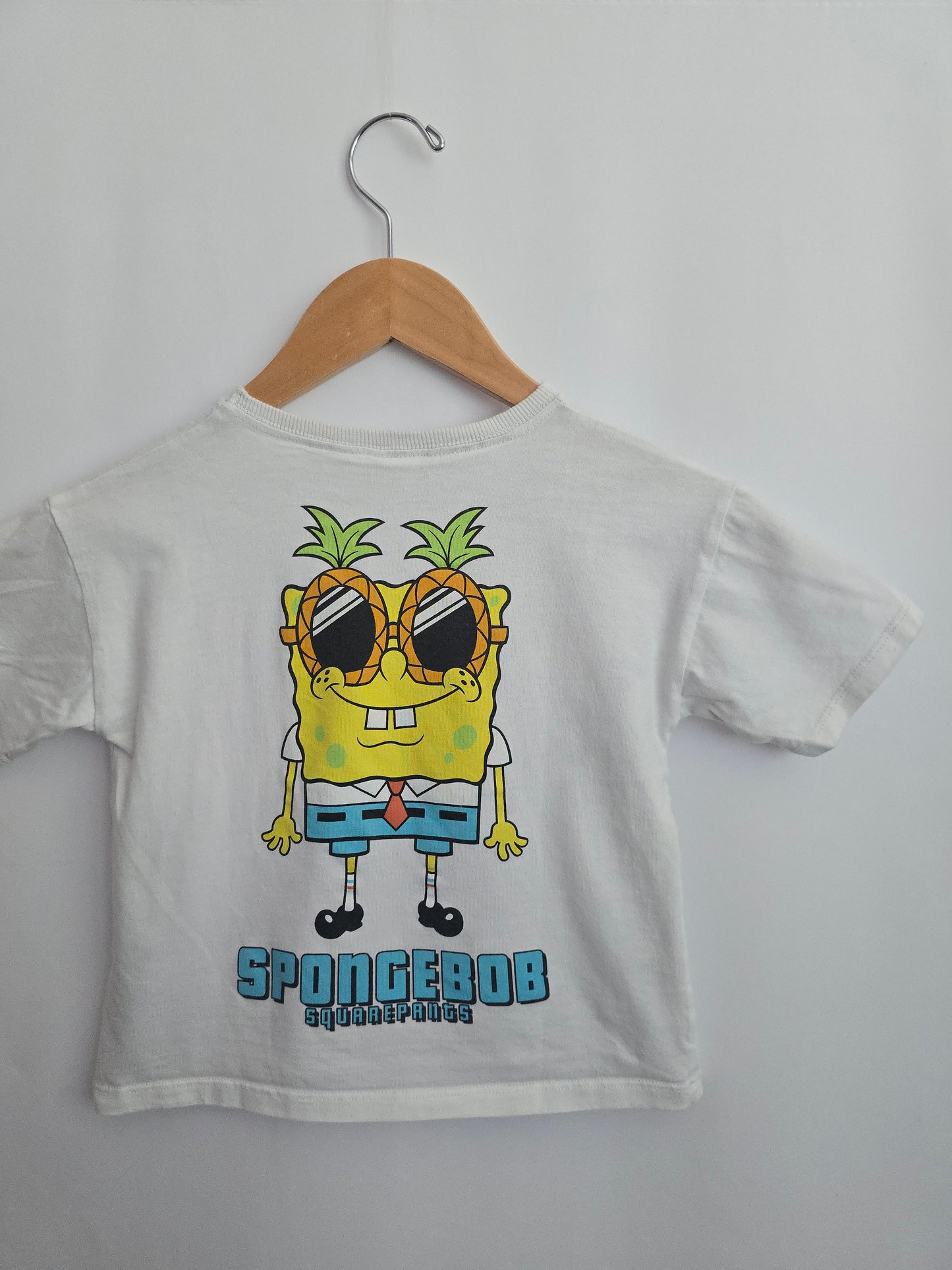 Zara Spongle Bob Tee • 4 years