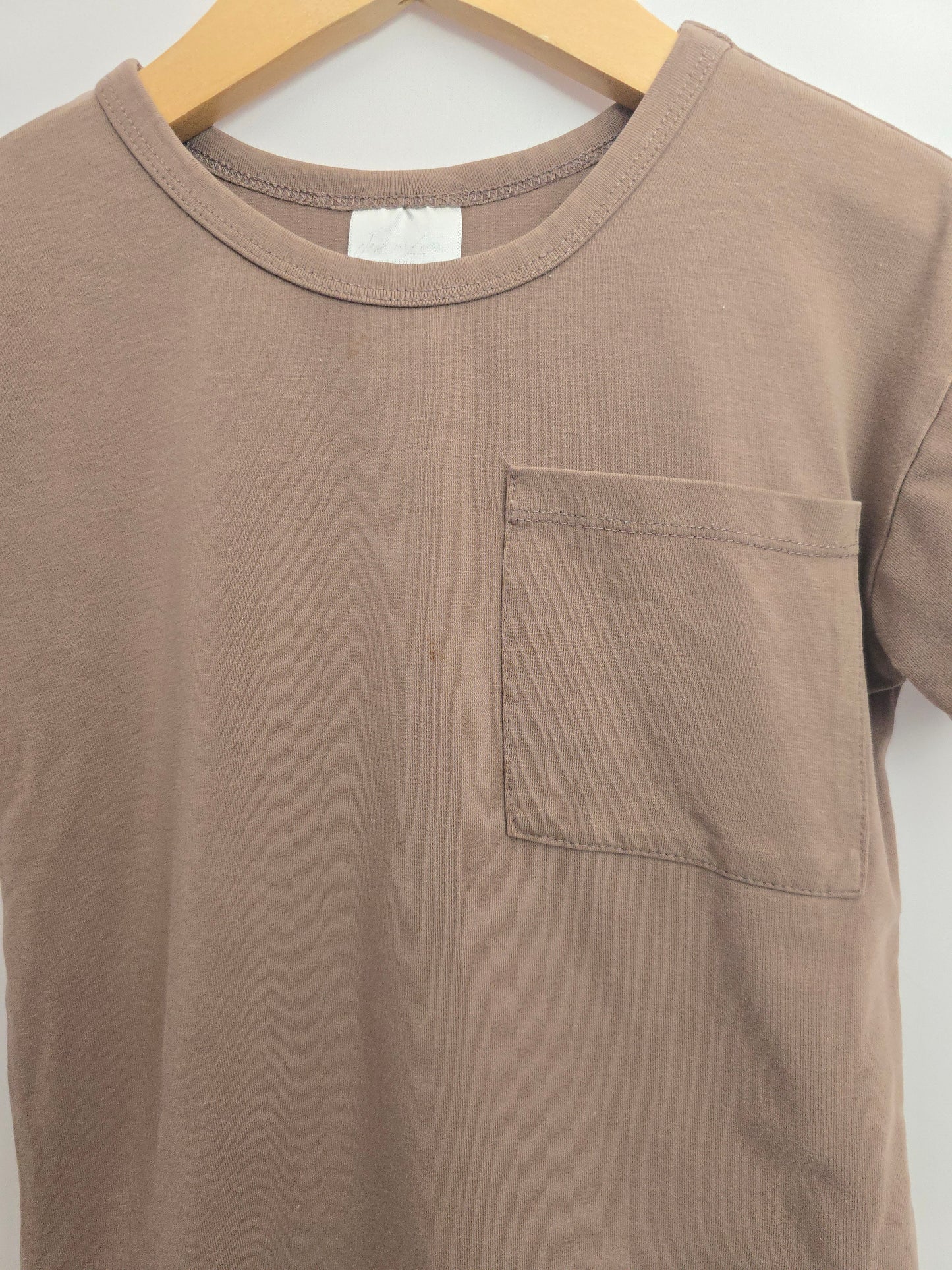 PLAY Jax & Lennon Latte Boxy Tee  • 18-24 months