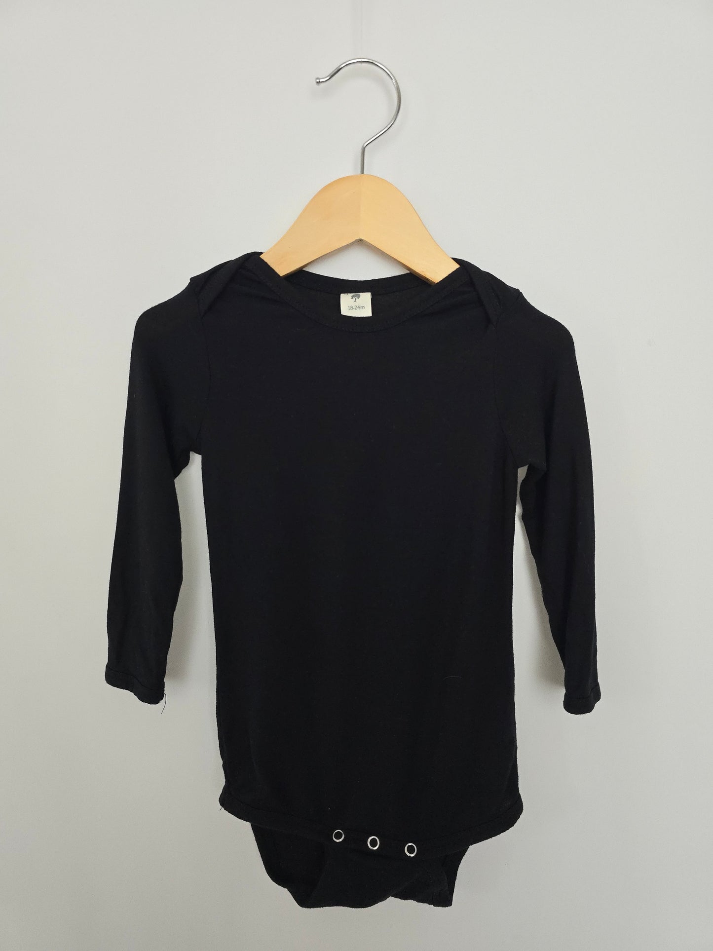 Kate Quinn Black Modal Bodysuit • 18-24 months