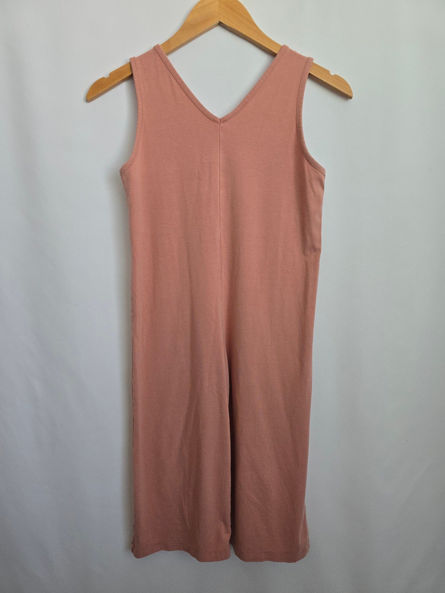 Jax & Lennon Rosedust Relaxed Crop Romper • Youth Medium 8-9 years