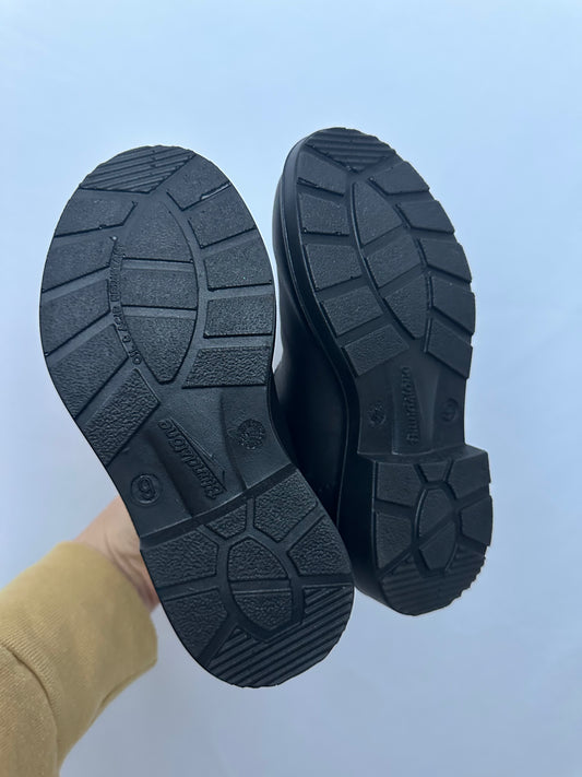 NEW Blundstone Black Leather Boots • AUS9C/US10C