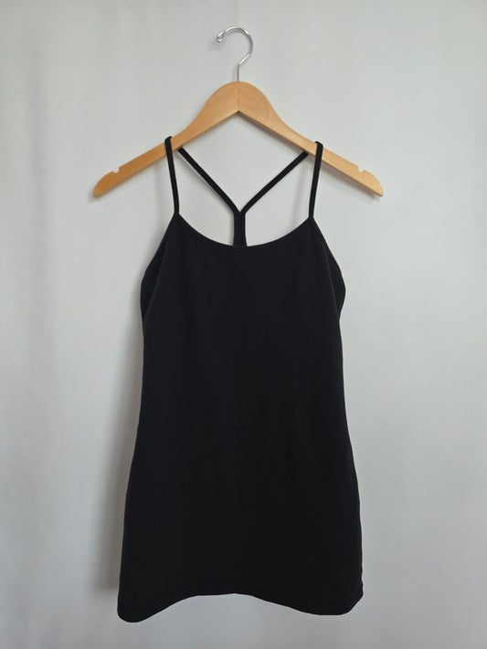 Lululemon Black Nulu Flow Y Tank • Medium 8