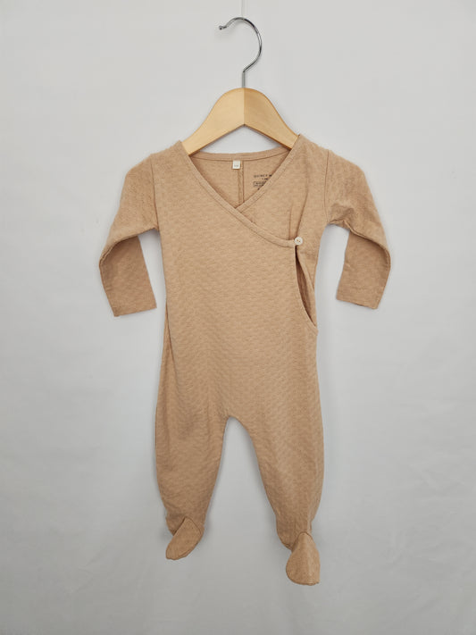 Quincy Mae Pointelle Wrap Footie • 3-6 months