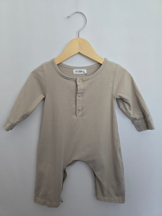 Field Day Dune Relaxed Romper • 0-3 months