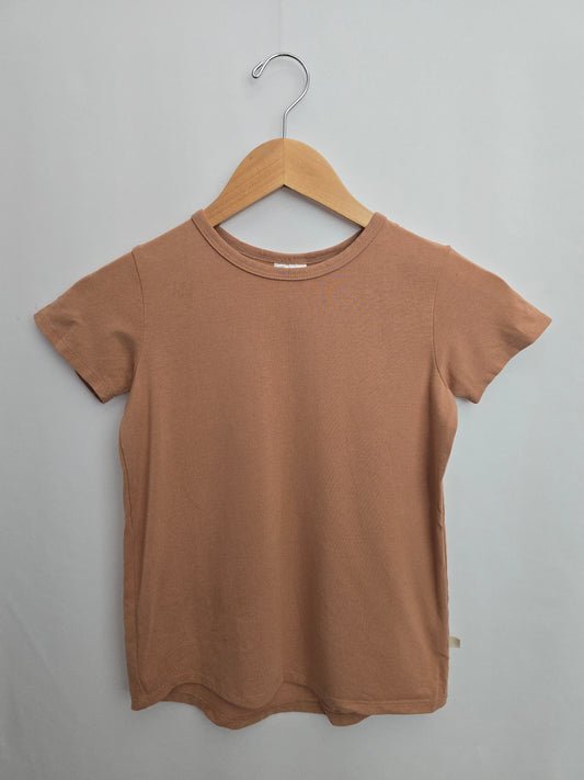 Jax & Lennon Fawn Basic Tee • Youth Small 6-7 years