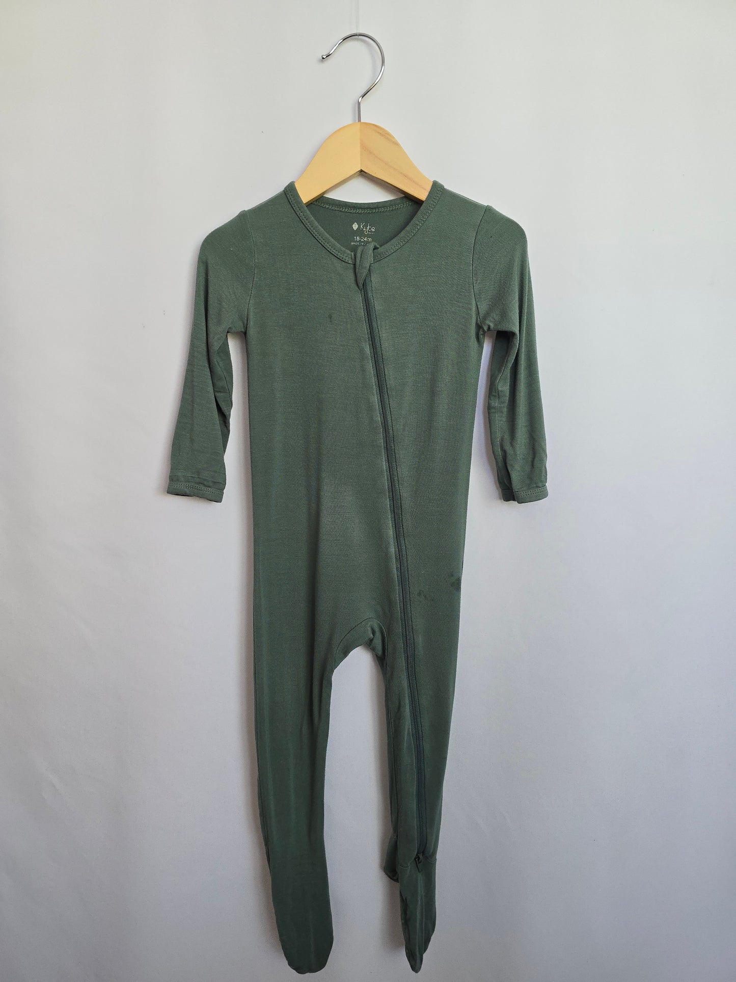 PLAY Kyte Evergreen Zip Footie • 18-24 months