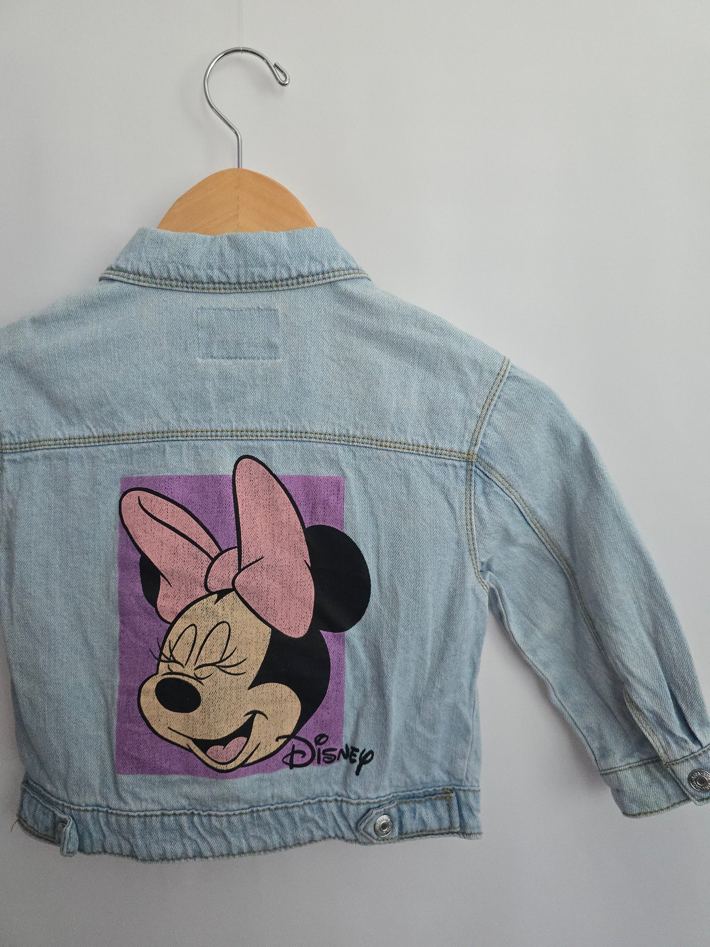 Zara Minnie Denim Jacket • 4-5 years