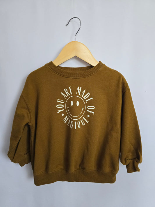Rylee + Cru You Are Made Of Magique Crewneck • 18-24 months