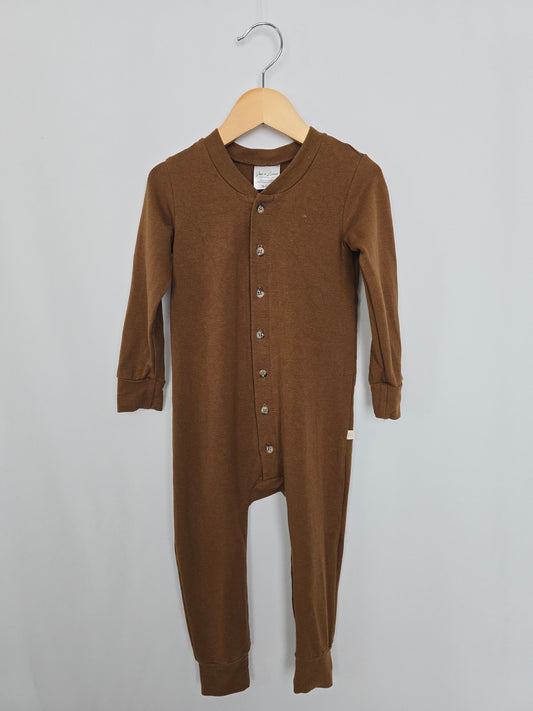 Jax & Lennon Bronze Terry Lounge Suit • 18-24 months