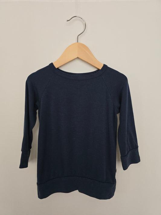 Little & Lively Navy Pullover • 1-2 years