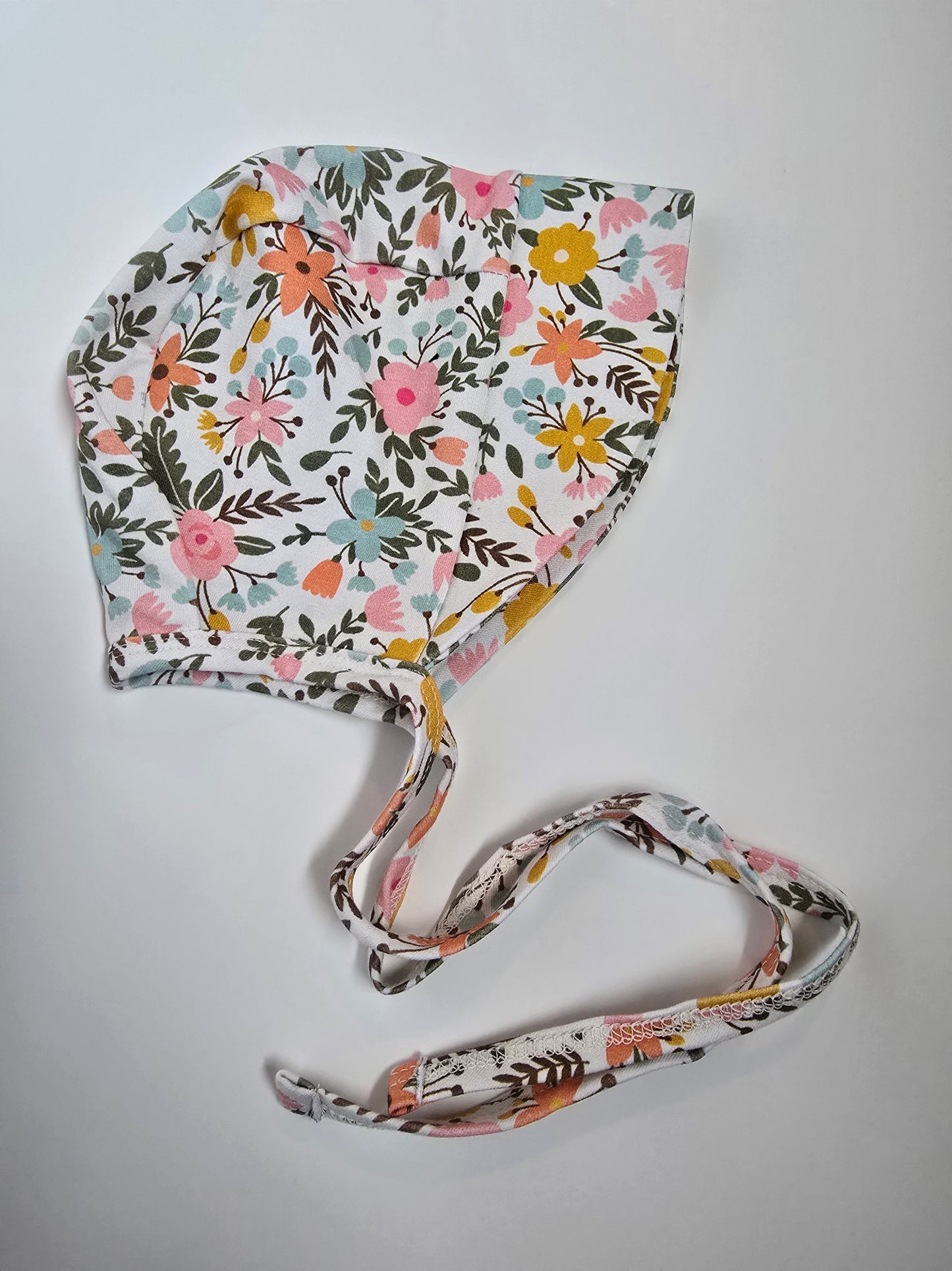 Little & Lively Floral Brimmed Bonnet • 6-18 months