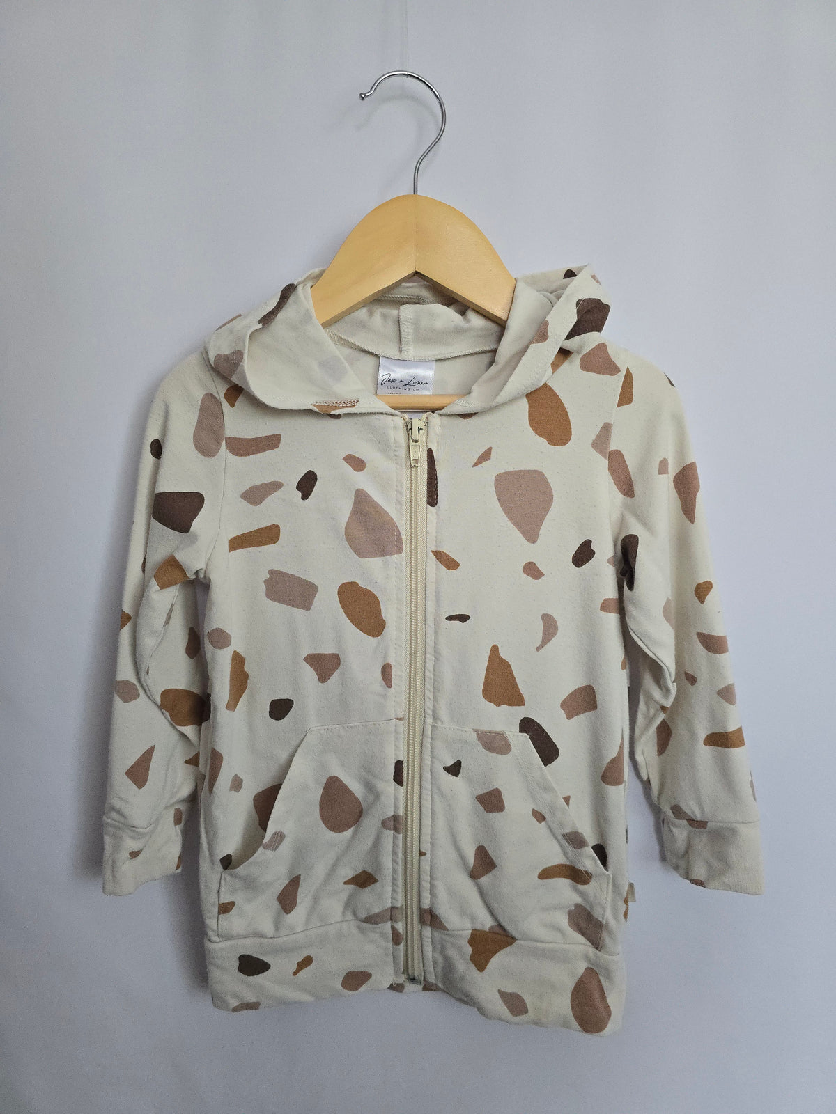PLAY Jax & Lennon Muted Boulders Zip Hoodie • 18-24 months