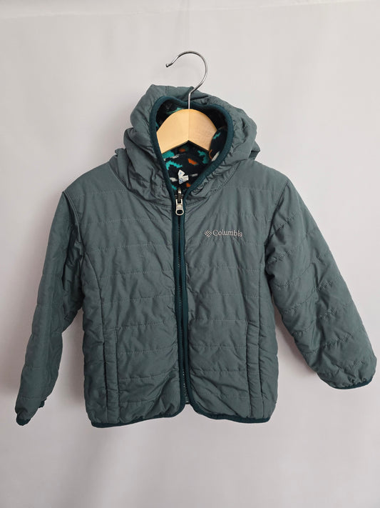 Columbia Reversible Slate Jacket • 3 years