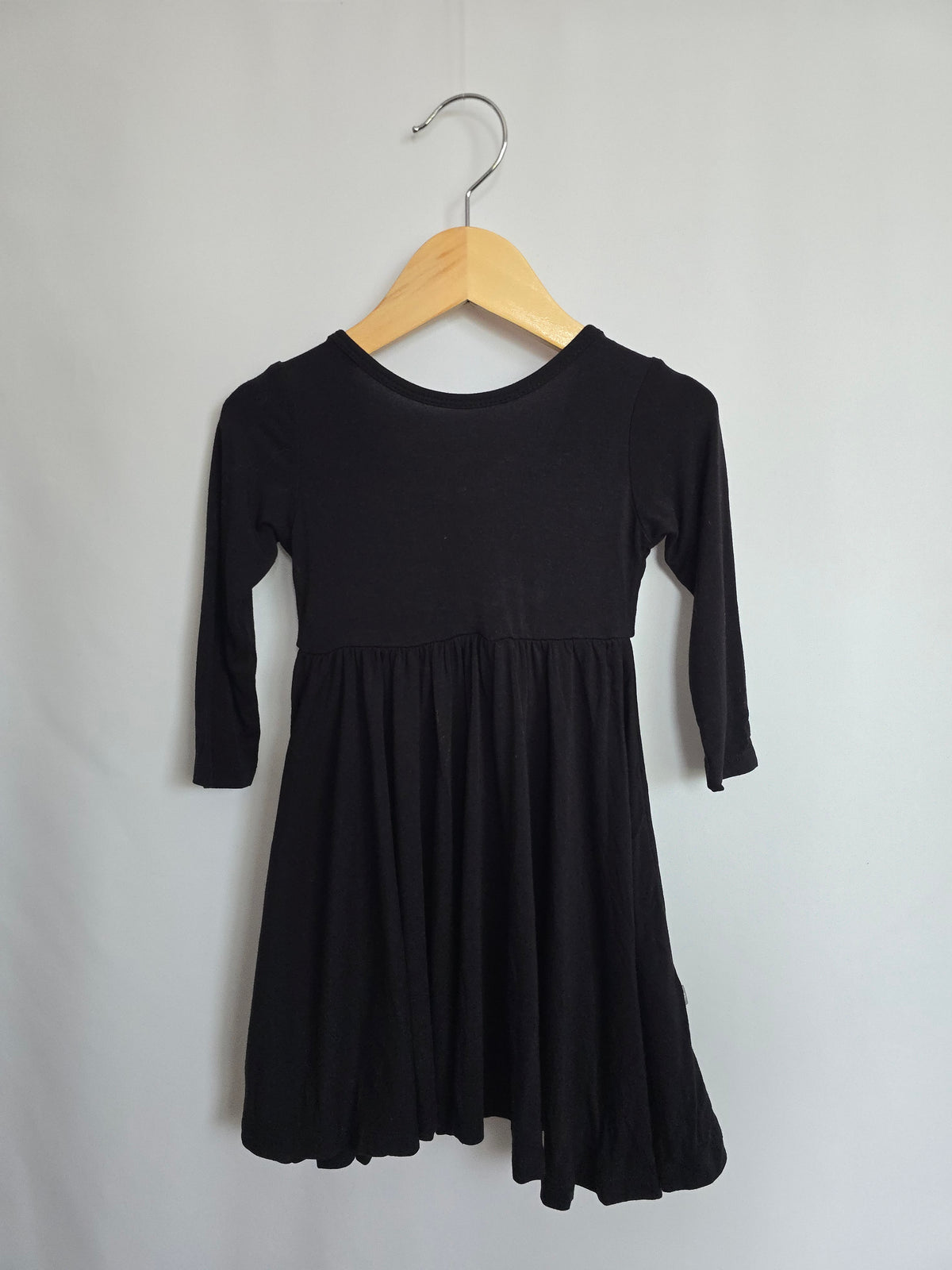 Kyte Black Twirl Dress • 18-24 months